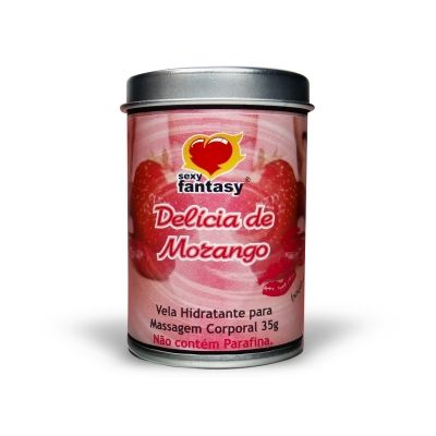 Vela Hidratante - Morango
